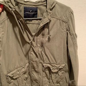 american eagle green jacket